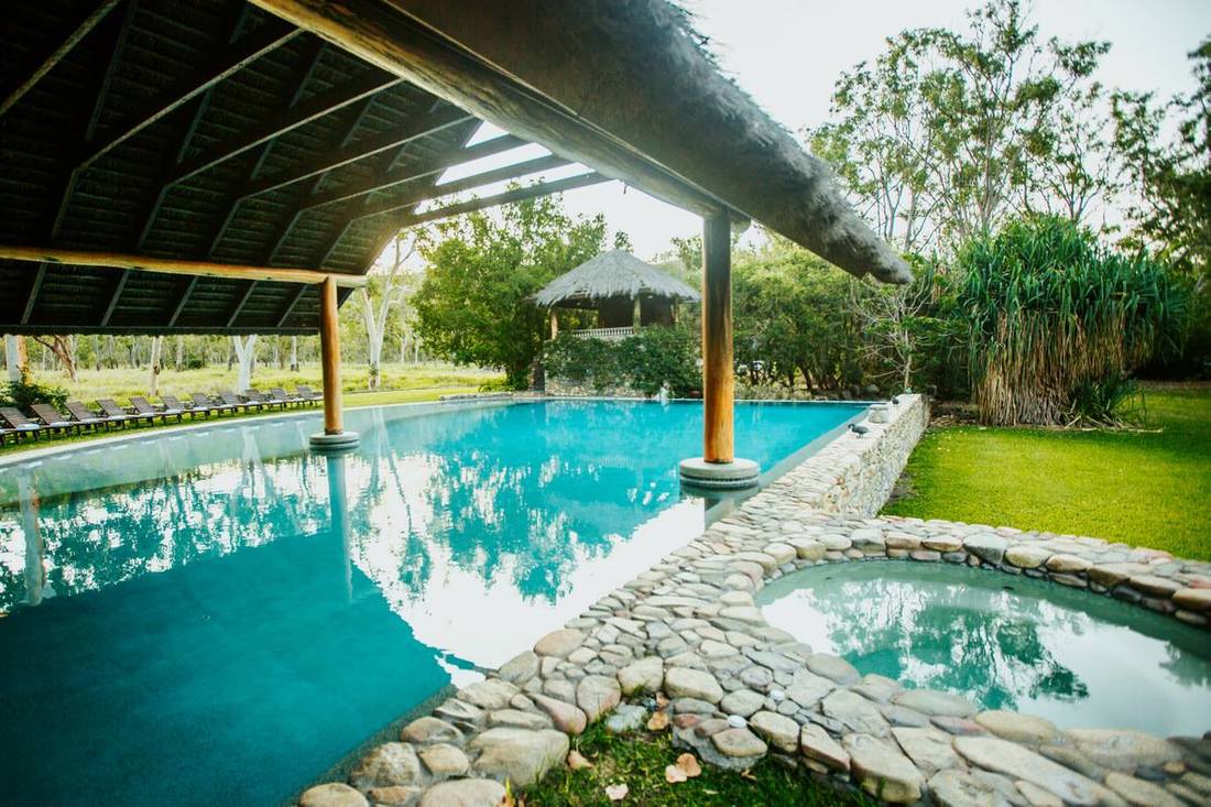 Pool at paradise cove whitsundays wedding destination
